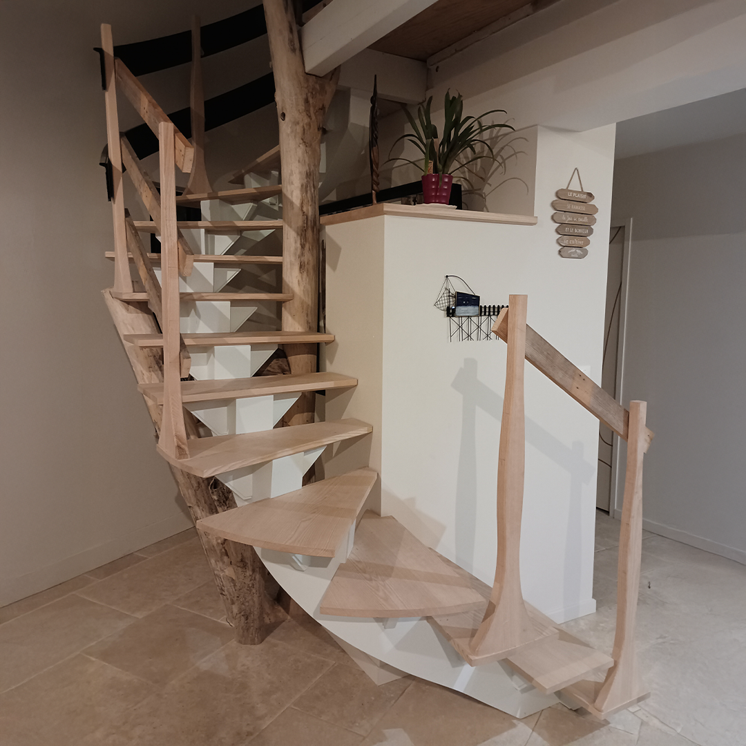 Escalier Courbé
